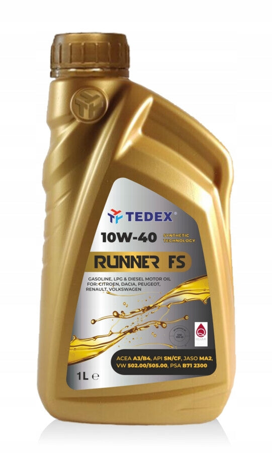 Engine Oil Tedex Runner FS 10W40 1L