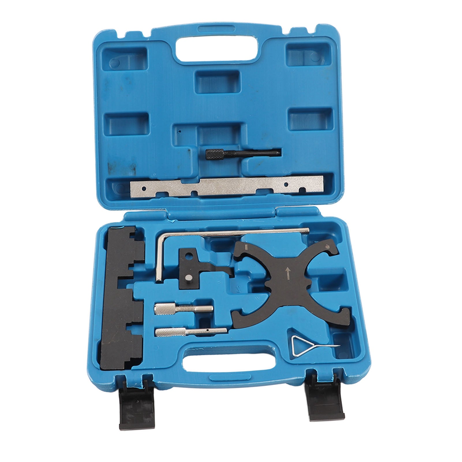 Engine camshaft locking tool, steel replacement for LX