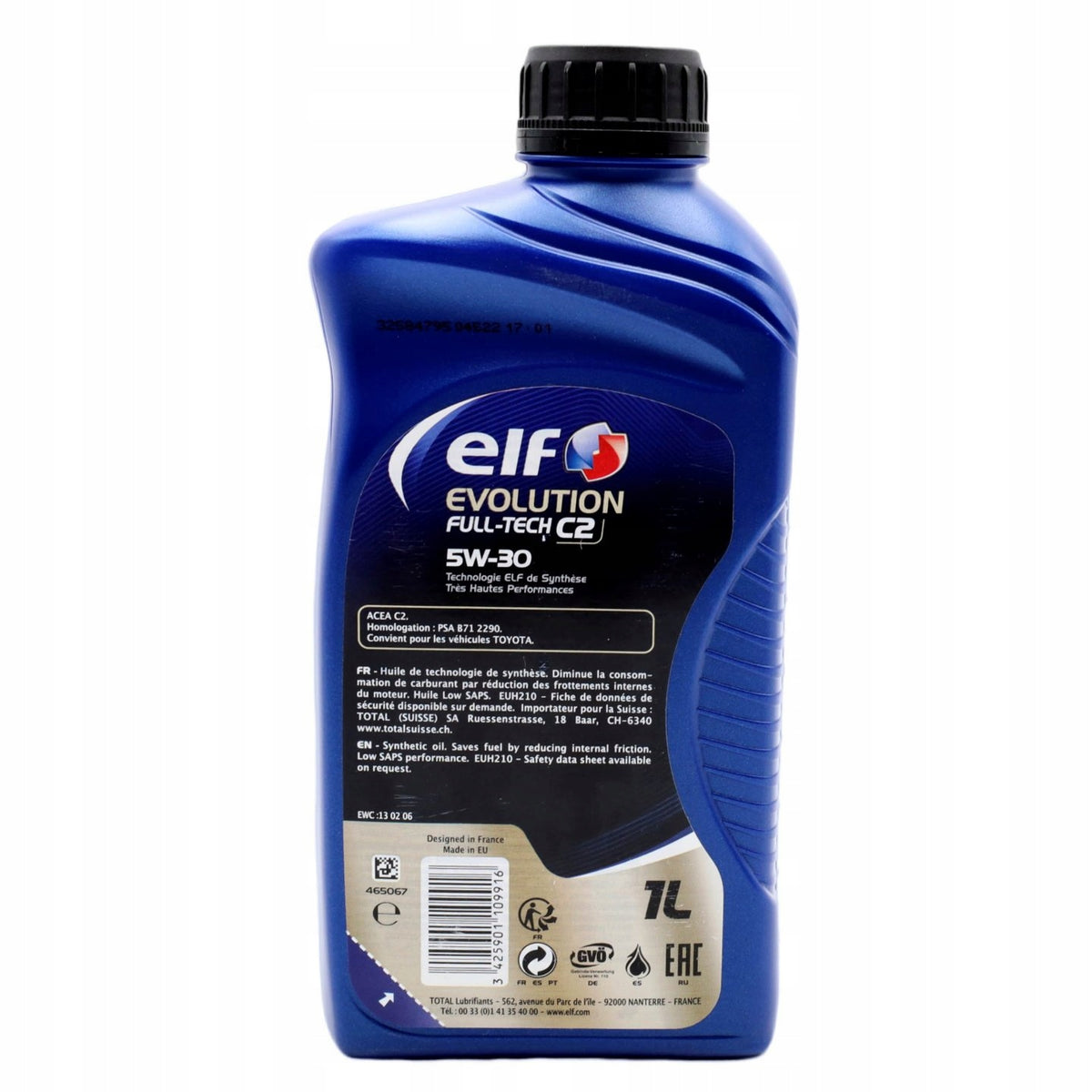 Engine oil 2214006 ELF Manufacturer Elf
