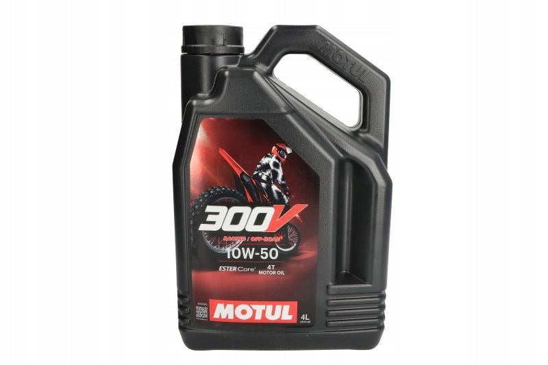 Engine oil 4T MOTUL 300V Racing/Off Road 10W50 4l