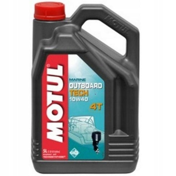 Engine oil 4T MOTUL OUTBOARD TECH 4T 10W405L Packaging volume 5 l