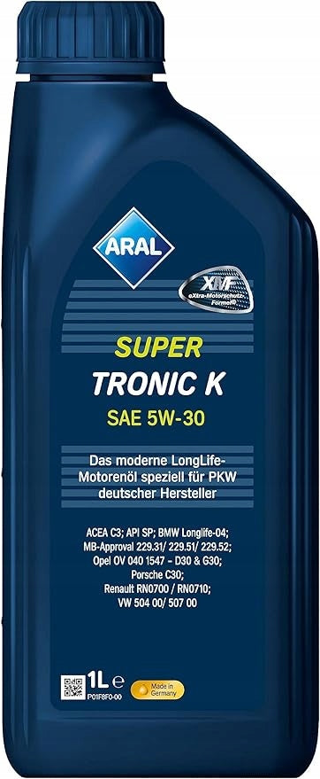 Engine oil ARAL SUPER TRONIC K 5W30 1L