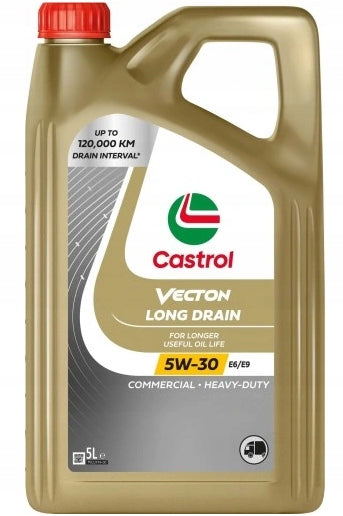 Engine oil CASTROL VECTON FUEL SAVER E6/E9 5W30 5L