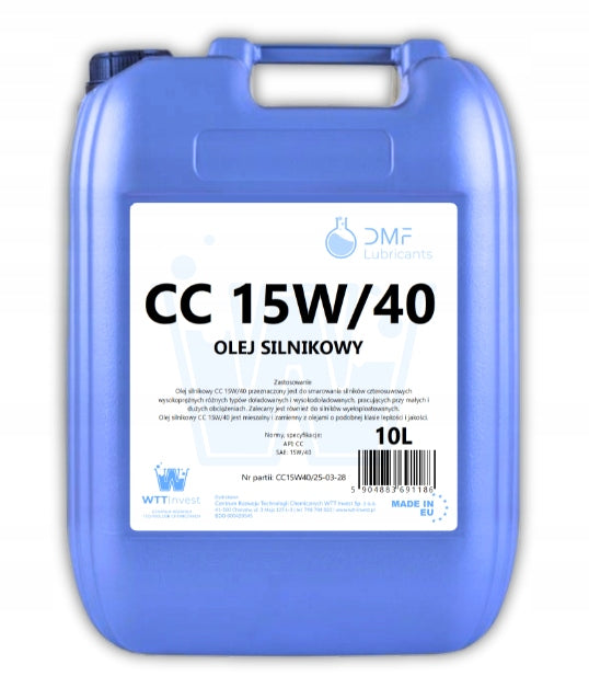 Engine oil | CC 15W/40 | 10L Packaging status original