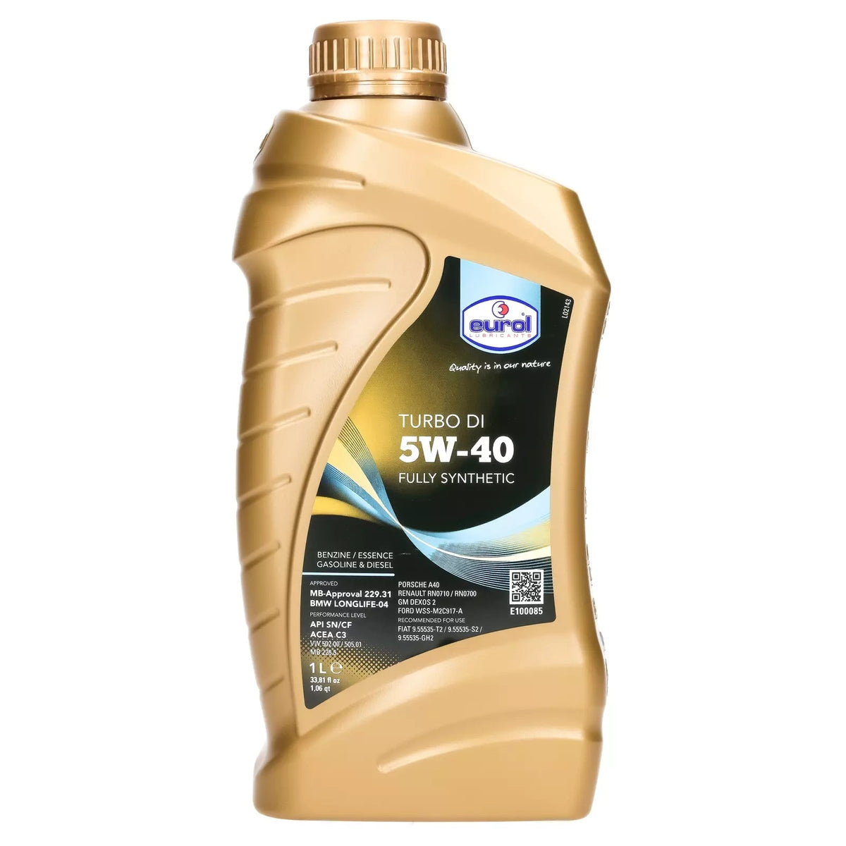 Engine oil Eurol Turbo DI 5W-40 1L