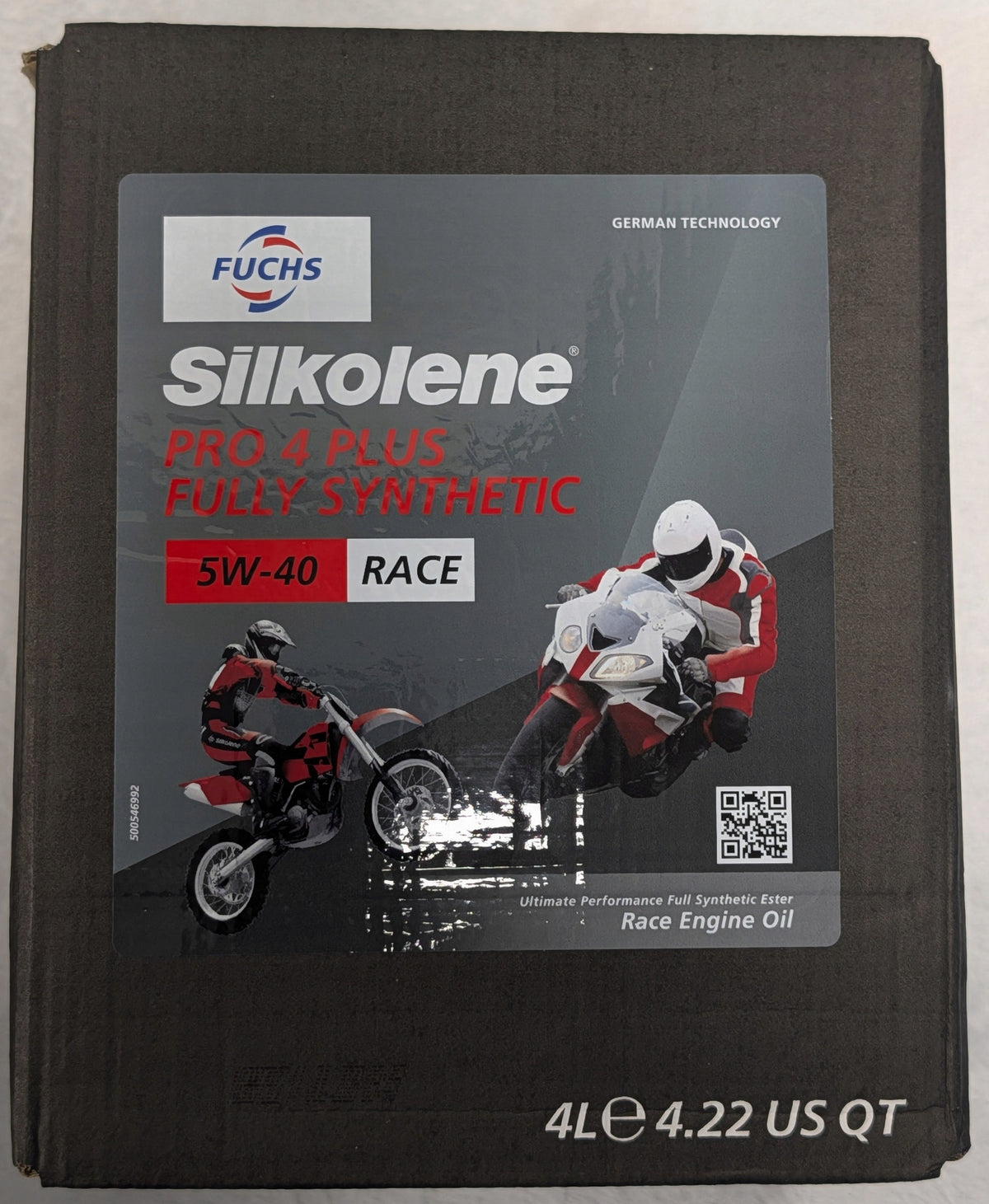 Engine oil FUCHS Silkolene PRO 4 PLUS 5W40 RACE 4L