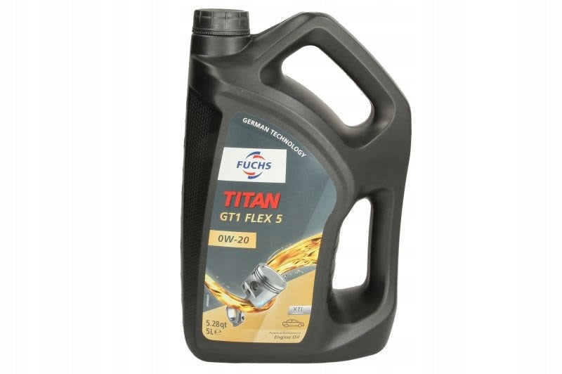 Engine oil Fuchs 5 l 0W-20 Manufacturer code 602008138