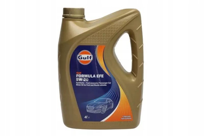 Engine oil Gulf FORMULA EFE 5W-20 synthetic 4 L Packaging status original