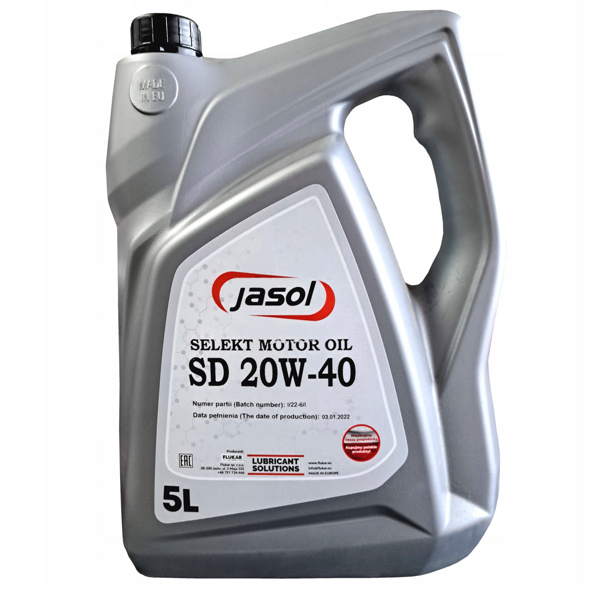 Engine oil Jasol (5L) 20W40 ,API SD