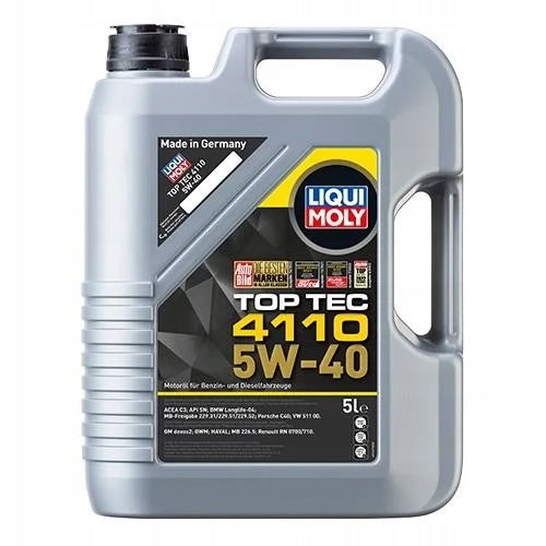 Engine oil LIQUI MOLY 5W40 5L TOP TEC 4110