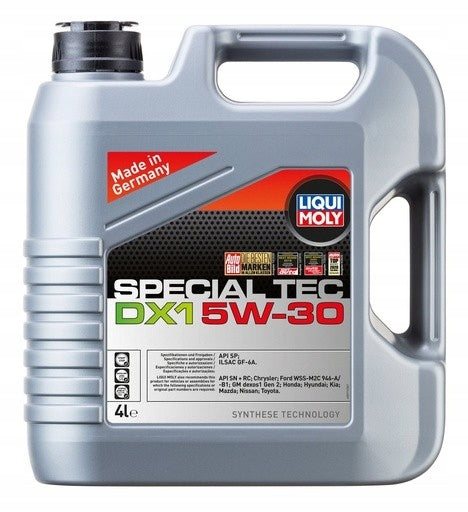 Engine oil LIQUI MOLY Special Tec DX1 5W-30 - high efficiency
