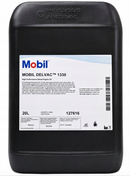 Engine oil MOBIL DELVAC 1330 canister 20l