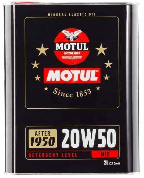 Engine oil MOTUL 20W50 2L CLASSIC OIL