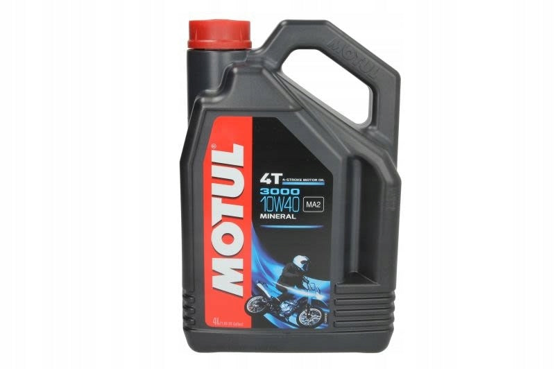 Engine oil MOTUL 3000 4T 10W40 4L Packaging volume 4 l
