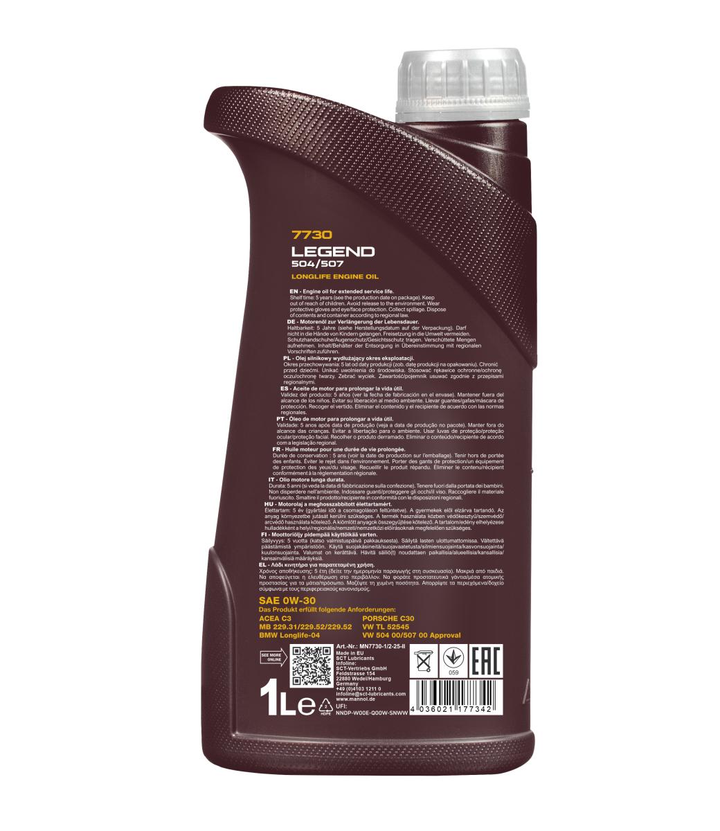 Engine oil Mannol 1 l 0W-30