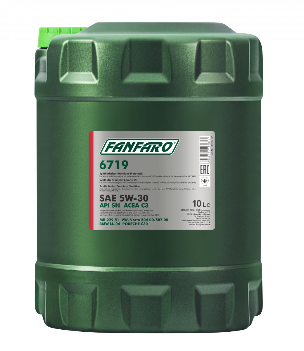 Engine oil Mannol 10 l 5W-30