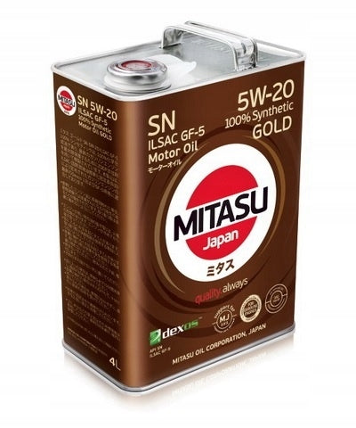 Engine oil Mitasu Gold 5W-20 4L - MJ-100
