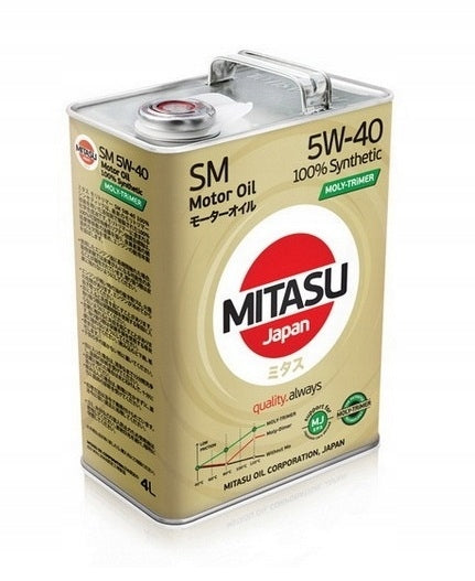 Engine oil Mitasu Moly-Trimer 5W-40 4L - MJ-M12