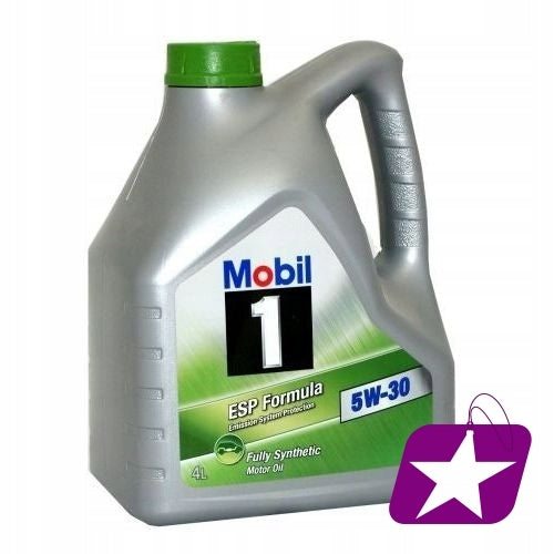 Engine oil Mobil 1ESP Formula 5W30 4L Packaging volume 4 l