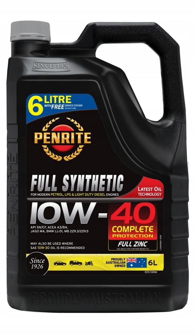 Engine oil Penrite Full Synthetic 10W-40 6L