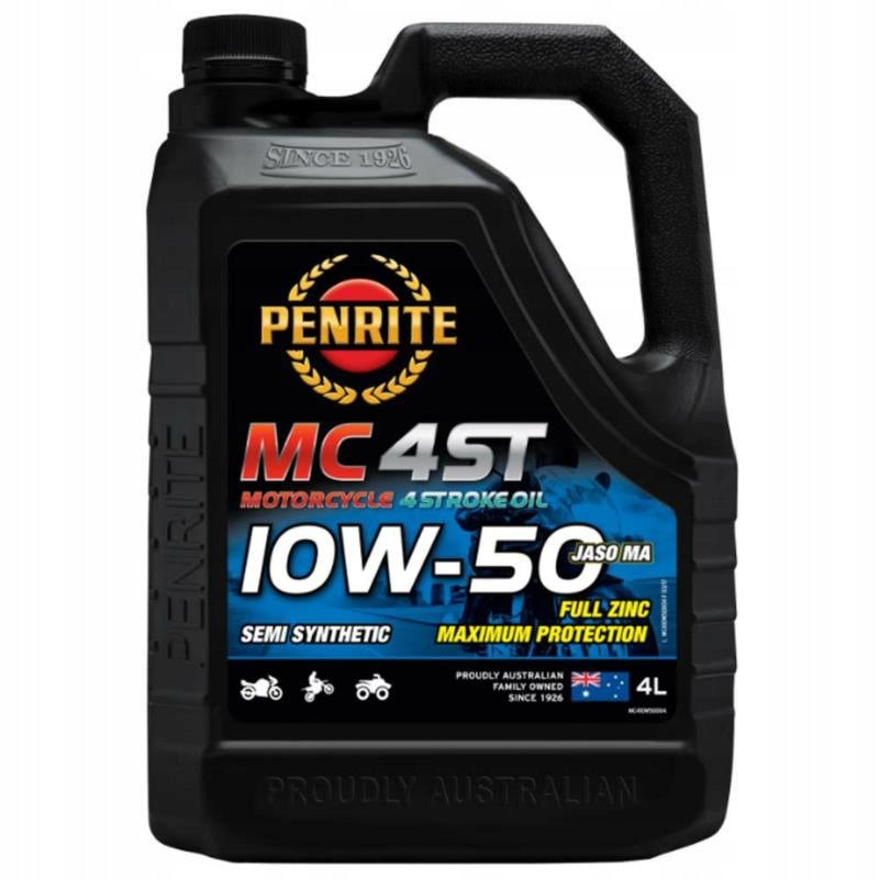 Engine oil Penrite MC-4ST 10W-50 Semi Synthetic 4L