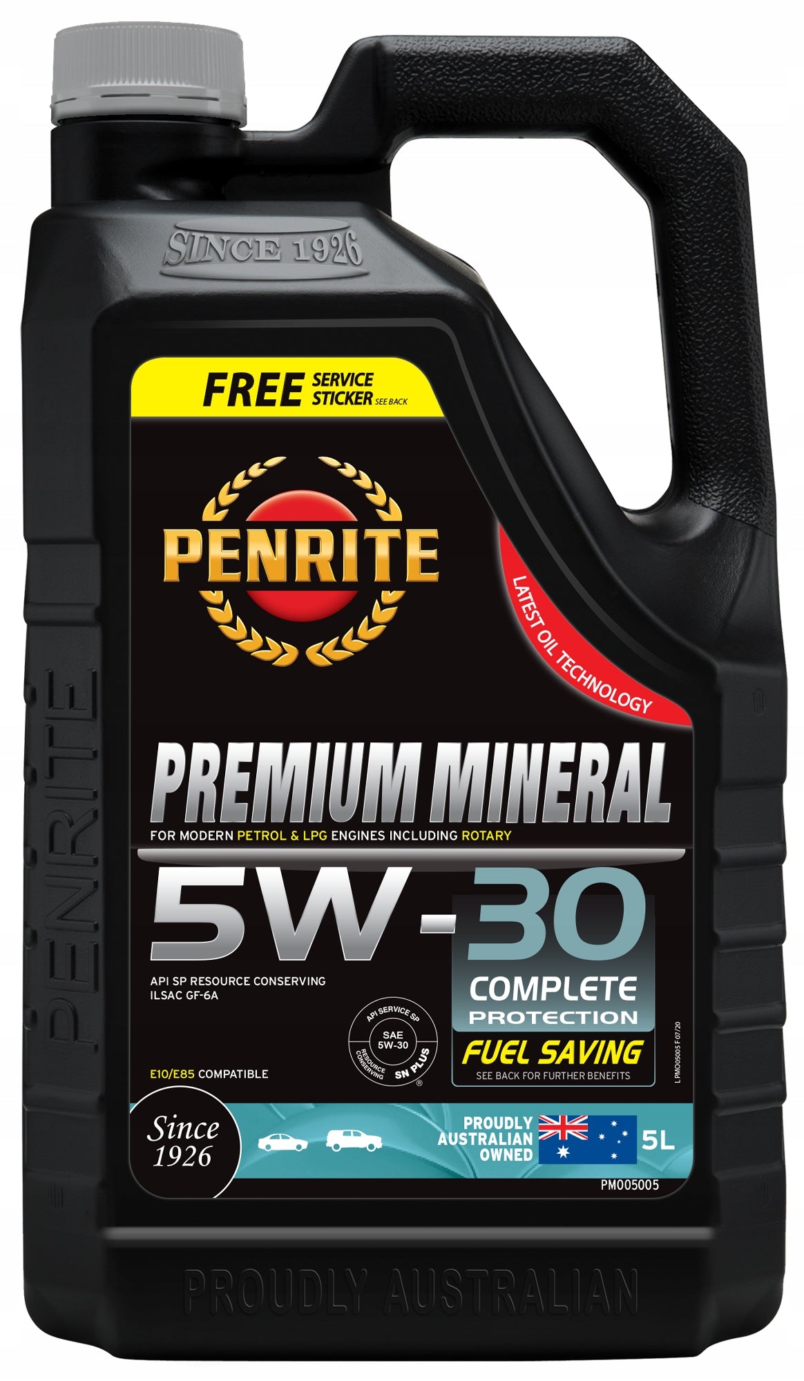 Engine oil Penrite Premium Mineral 5 5W-30 5L