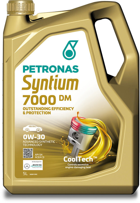 Engine oil Petronas Syntium 7000 DM 5 l 0W-30