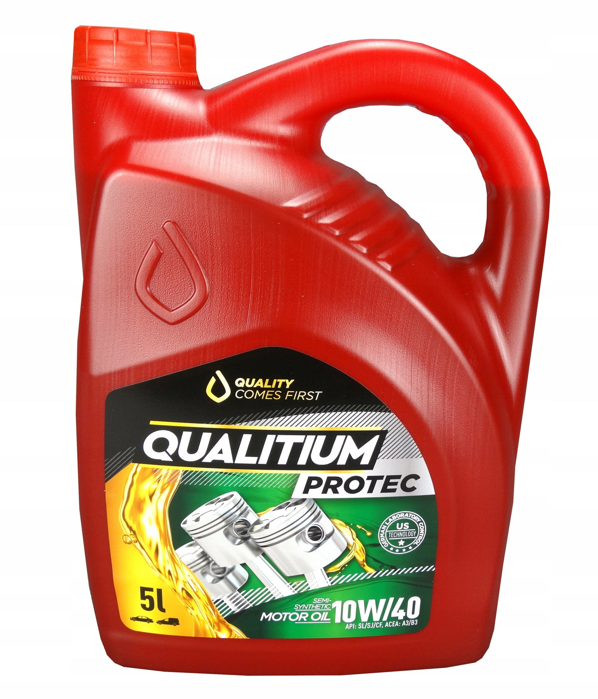 Engine oil Qualitium Protec 5 l 10W-40 Manufacturer code 10W40 5L QUA PROTEC