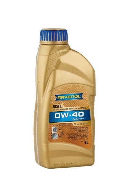 Engine oil RAVENOL RAV SSL SAE 0W40 1L