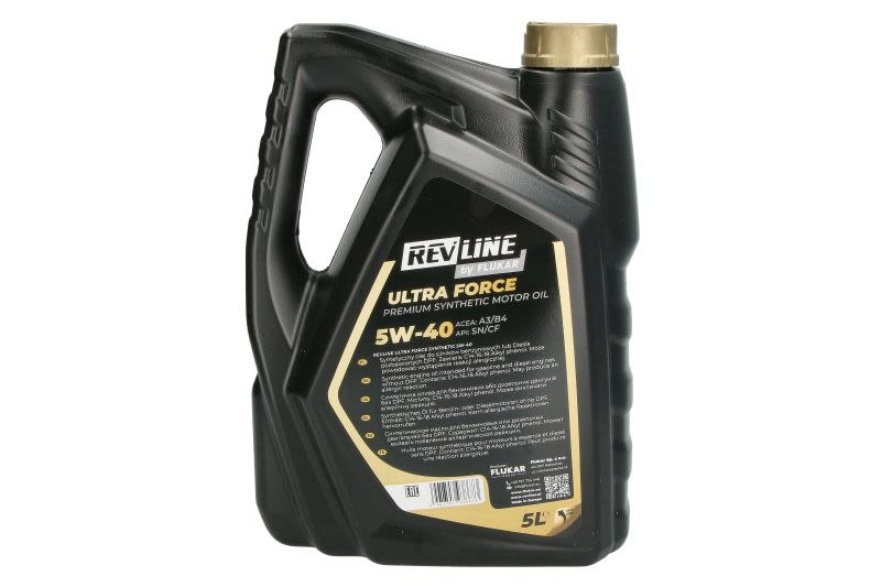Engine oil REVLINE ULTRA F. 5W40 5L Packaging volume 5 l