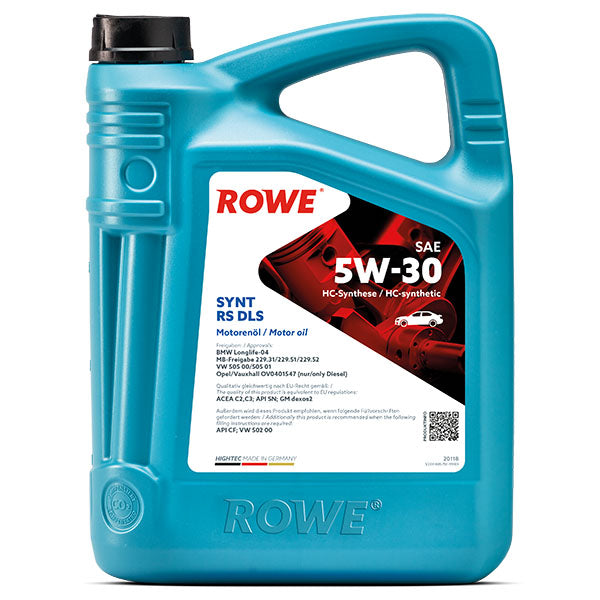 Engine oil Rowe HIGHTEC SYNT RS DLS SAE 5W-30 4 l 5W-30 4l