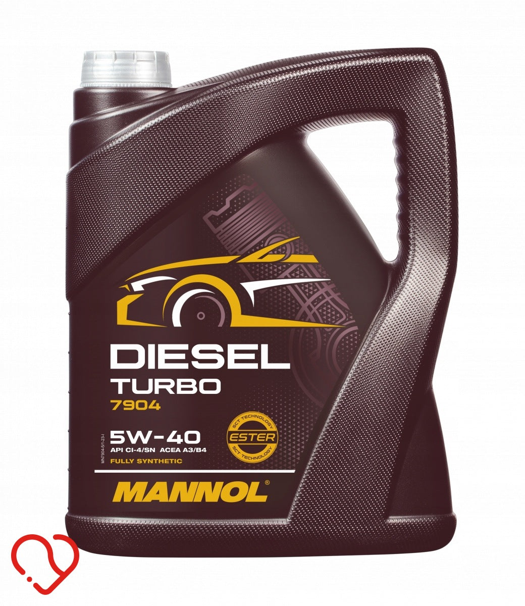 Engine oil SCT - MANNOL Diesel Turbo 5 l 5W-40