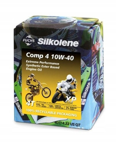 Engine oil SILKOLENE COMP 4 10W40 - XP CUBE 4L