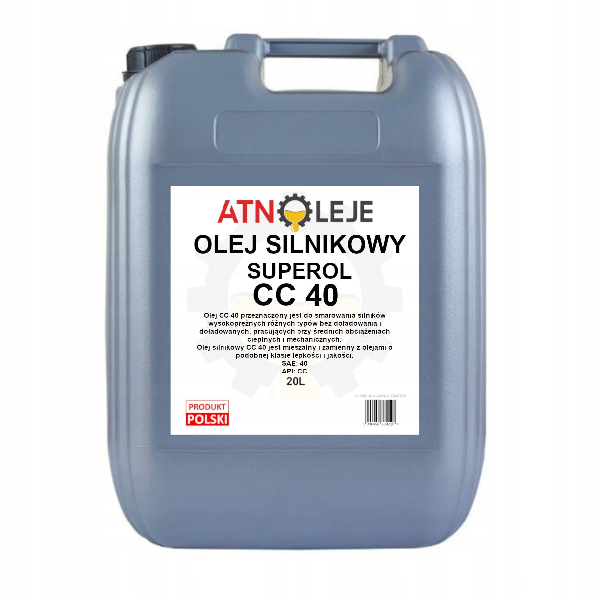 Engine oil SUPEROL CC 40 20L