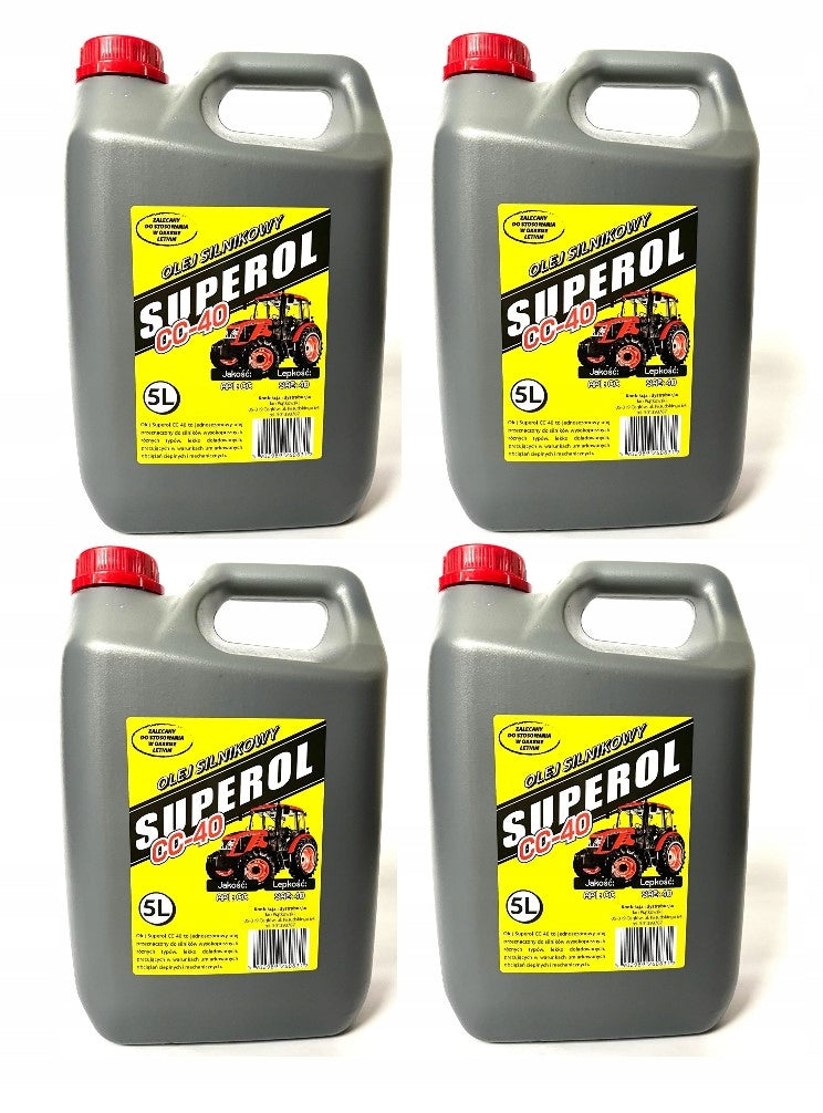Engine oil SUPEROL CC40 20L.