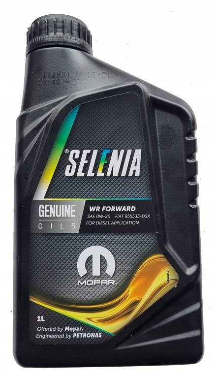 Engine oil Selenia 1 l 0W-20 WR FORWARD Manufacturer code 70311EF8EU