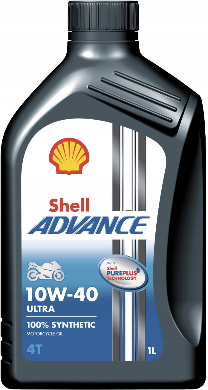 Engine oil Shell Advance 4T Ultra 1 l 10W-40 SN Manufacturer code 4T