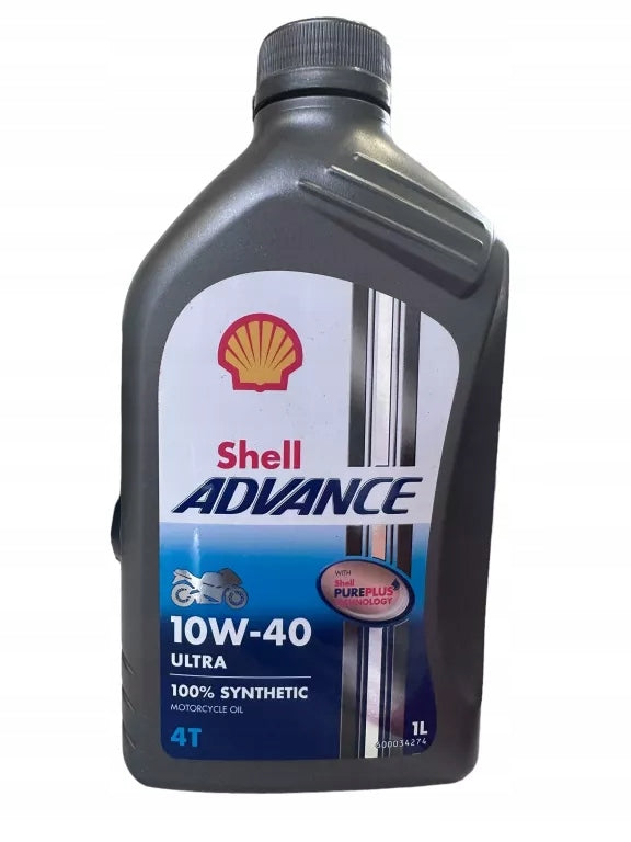 Engine oil Shell Advance 4T Ultra 1 l 10W-40 SN