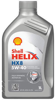 Engine oil Shell HX8 1 l 5W-40