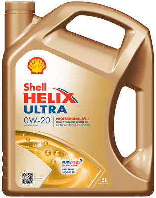 Engine oil Shell Helix Ultra PROFESSIONAL AV-L 0W-20 5L