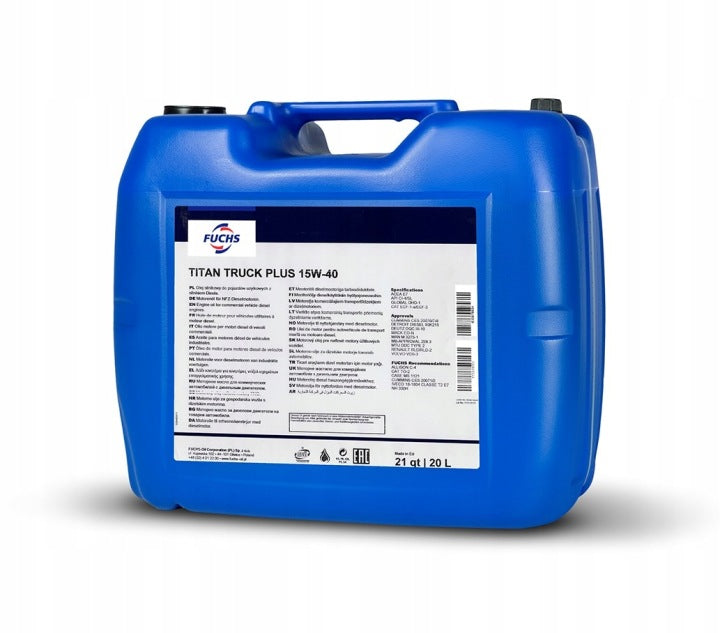 Engine oil TITAN Truck Plus 15W-40 20L