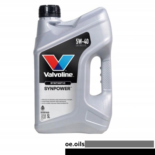 Engine oil Valvoline SynPower 5W-40 5L