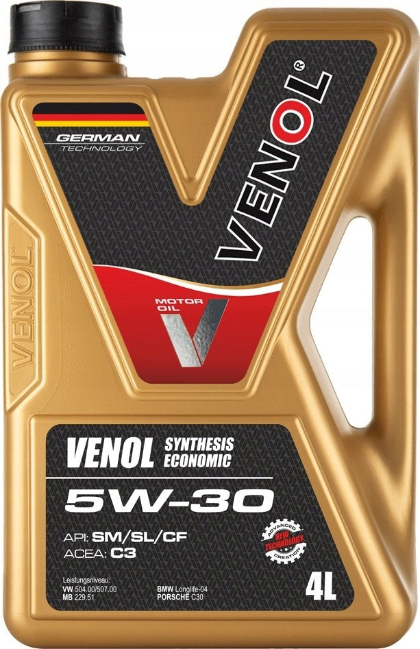 Engine oil Venol 4 l 5W-30