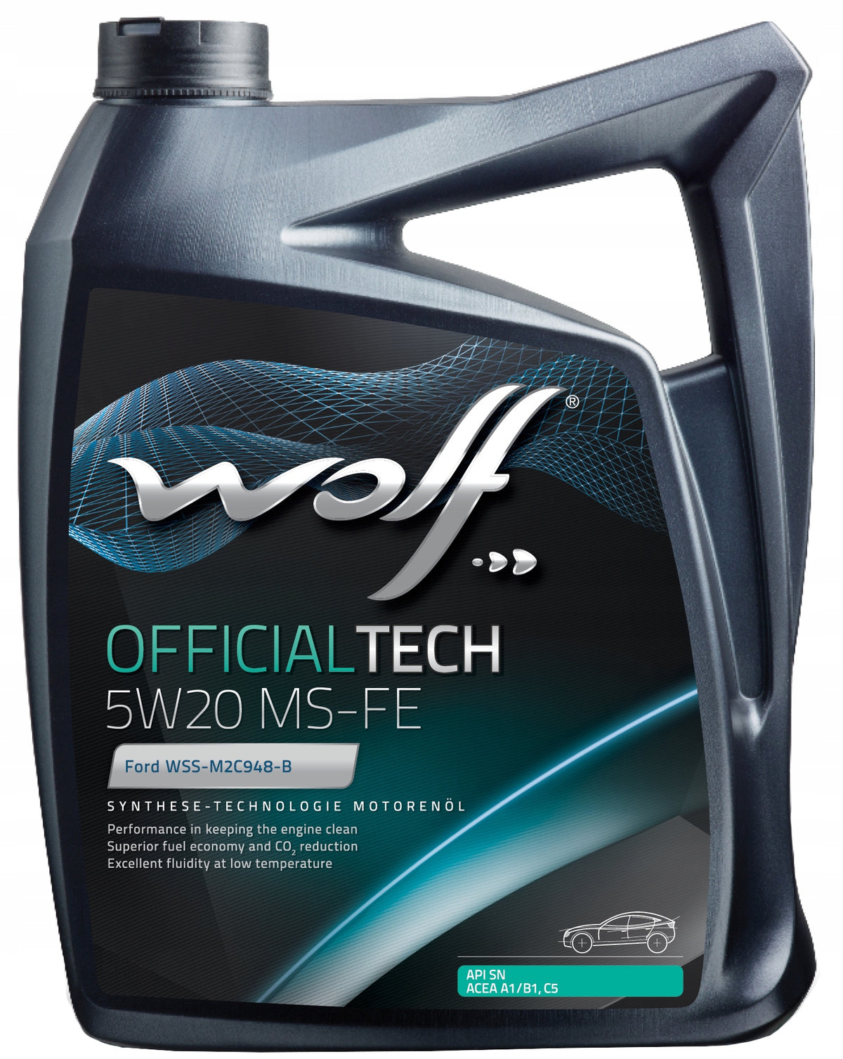 Engine oil Wolf 4 l 5W-20