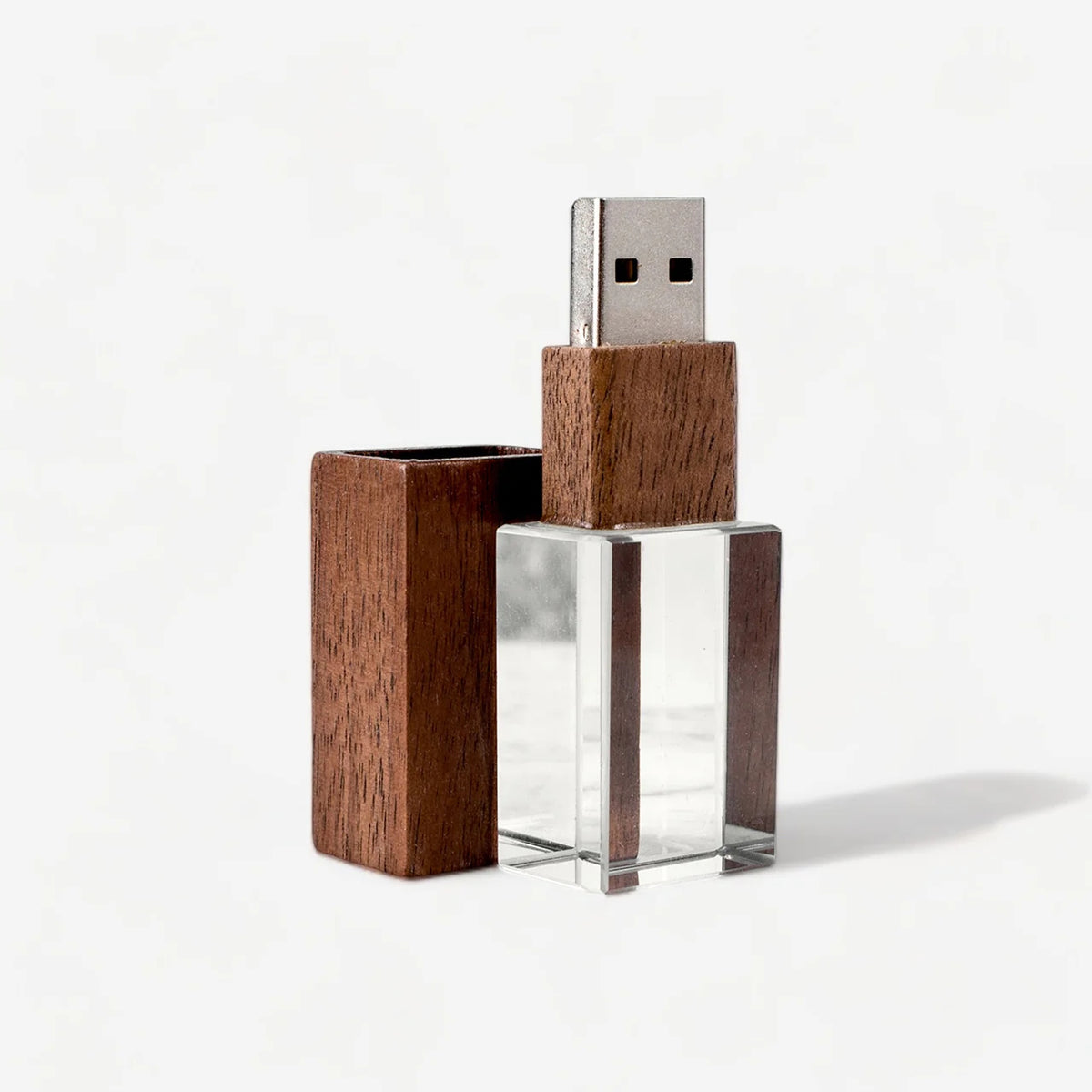Engraved Flash Drive for Wedding Gift Wedding Souvenir Color brown