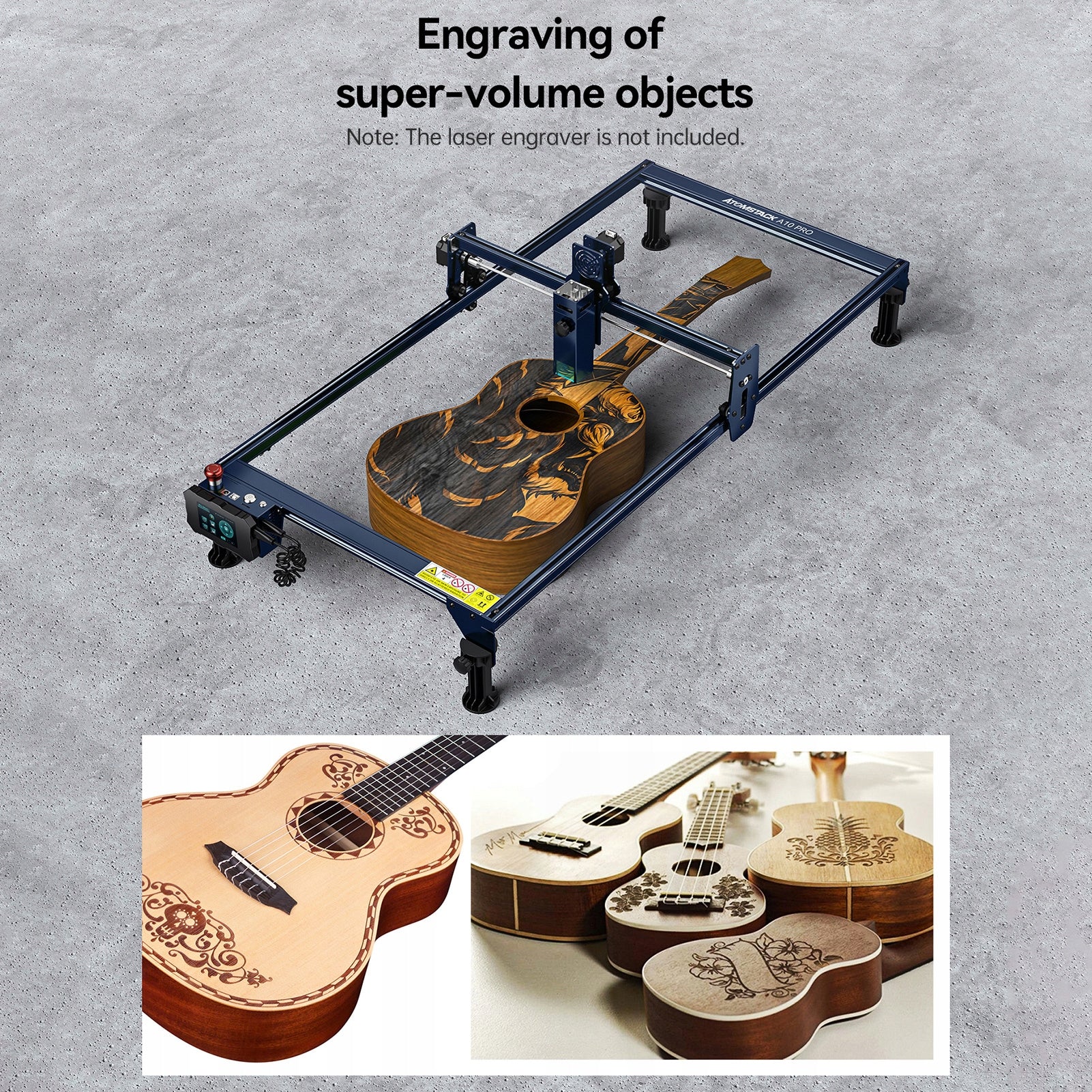 Engraving Machine Engraving Area Y Axis Extension Kit TN