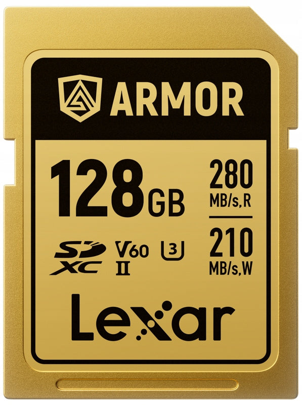 Enhanced Memory Card Lexar SDXC ARMOR Gold 128GB (R280/W210)