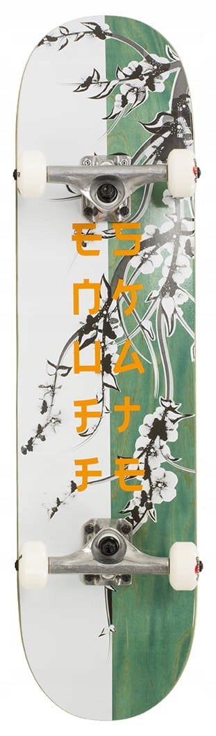 Skateboard Enuff Cherry Blossom White Teal 