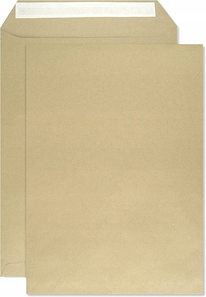 Envelope BRONZE C4 HK with strap CARDS 250 pcs