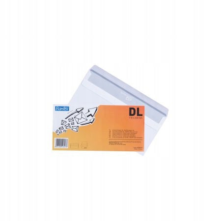 Envelope Bantex Office WHITE 25pcs SELF-ADHESIVE!! Brand Bantex